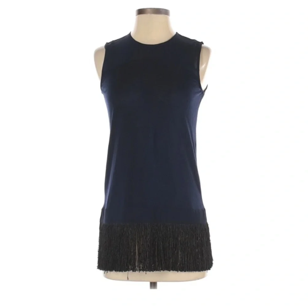 J.Crew Sleeveless Fringe Bottom Top